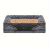 Removable And Washable Pet Dog Sofa And Dog Bed, Dog Nest,  Pet Bed Sofa, Comfortable And Soft, Cat Sofa Bed With Raised Edges To Protect The Neck